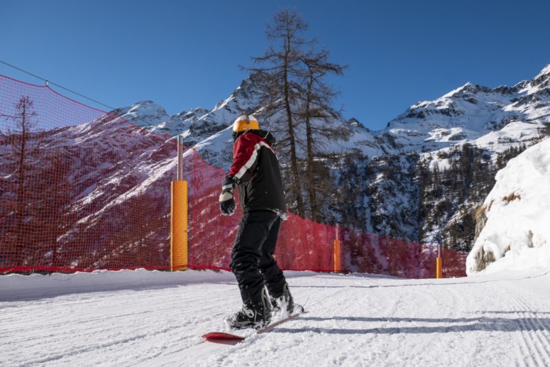 gli impianti del monte rosa, valle d'aosta