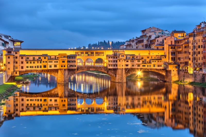 Ponte Vecchio sull'Arno, Firenze